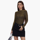 Bright Silk Slim Fit Top