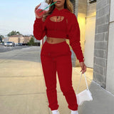 Three Piece Set Sweat Suit