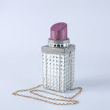Rhinestone  Lipstick Clutch
