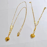Gold Heart Necklace