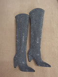 Spike Heel Rhinestone