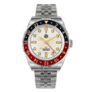 San Martin  40mm Vintage GMT Full Luminous Watch