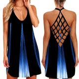 Criss Cross Strap Dress