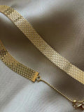 Gold Luxury Bracelet and Necklace