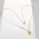 Gold Heart Necklace