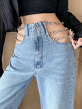 Chain waisted Jeans