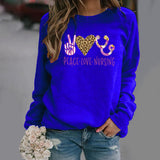Peace Love Nursing Sweatshirt