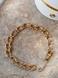 Gold Irregular Square Bracelet