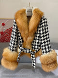 Short Fur Wool Jacket
