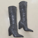 Spike Heel Rhinestone