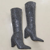 Spike Heel Rhinestone
