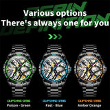 Skeleton Luminous 50M Waterproof Sapphire Watch