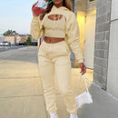 Three Piece Set Sweat Suit
