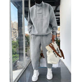 Casual Turtleneck Tracksuit