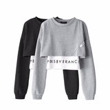 Crop Slim Sweatshirt