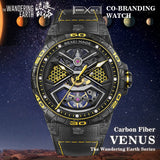 Carbon Fiber  Sapphire luminous Watch