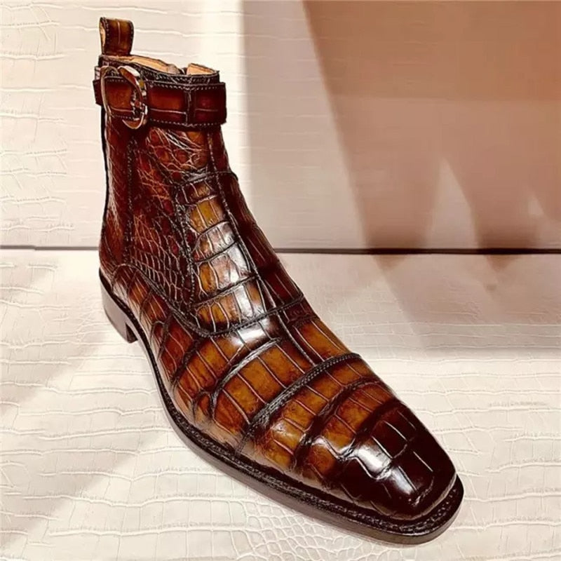 Buckle Strap  Vintage Boots