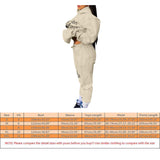Thicken Warm Hooded Fleece Sweatsuit