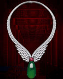 White Emerald Necklace