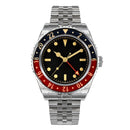 San Martin  40mm Vintage GMT Full Luminous Watch