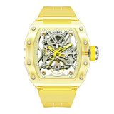 Haofa Crystal Waterproof Skeleton Watch