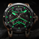 Sapphire Automatic Leather watch