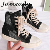 Casual High Top Hollow Sneakers