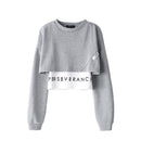 Crop Slim Sweatshirt
