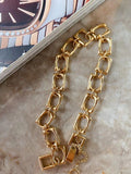 Gold Irregular Square Bracelet