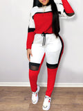 Plus Size Multi Color Sweat Suit