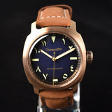 Hruodland Bronze Sapphire Glass Watch