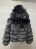 European Big Hood Fur Jacket