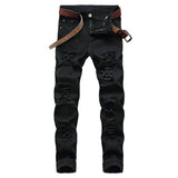 Straight Ripped Jeans