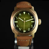 Hruodland Bronze Sapphire Glass Watch