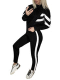 Sport Stripe Style Sweatsuit
