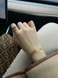 Gold Luxury Bracelet and Necklace