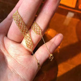 Gold Vintage Lace Mesh Bracelet