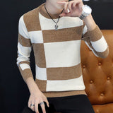 Stylish O-Neck Knitted Sweater