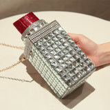 Rhinestone  Lipstick Clutch