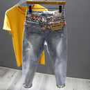 Stretch Casual  Jeans Shorts