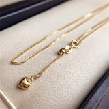 Double Gold chain Necklace