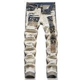 Ripped Cargo Pockets Jeans
