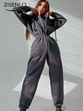 Sporty Leisure Hooded Romper