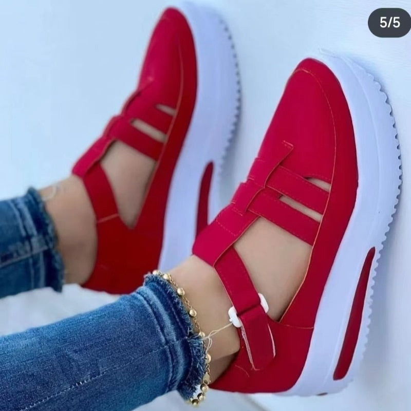 Casual buckle Breathable Sneakers
