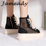 Casual High Top Hollow Sneakers