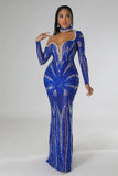 Long sleeve Formal Dress