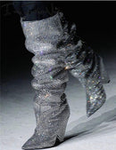 Spike Heel Rhinestone