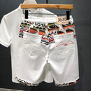 Stretch Casual  Jeans Shorts