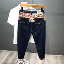 Stretch Casual  Jeans Shorts