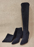 Spike Heel Rhinestone